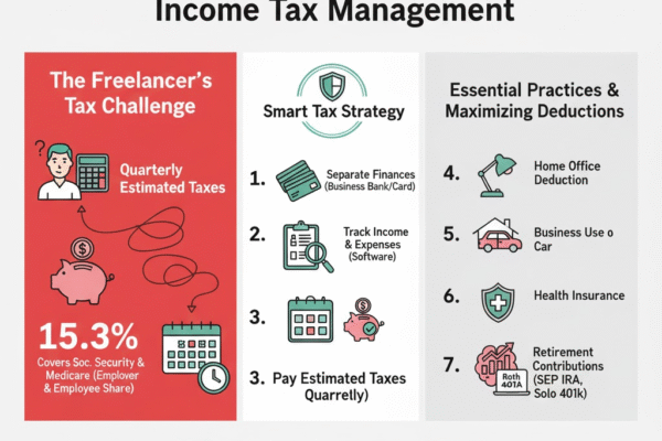 Tax Planning for Freelancers: Smart Strategies for Income Tax Management